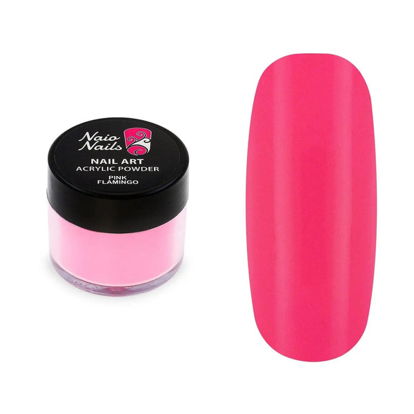 Rosa Flamingo Neon Akryl Pulver - 12g