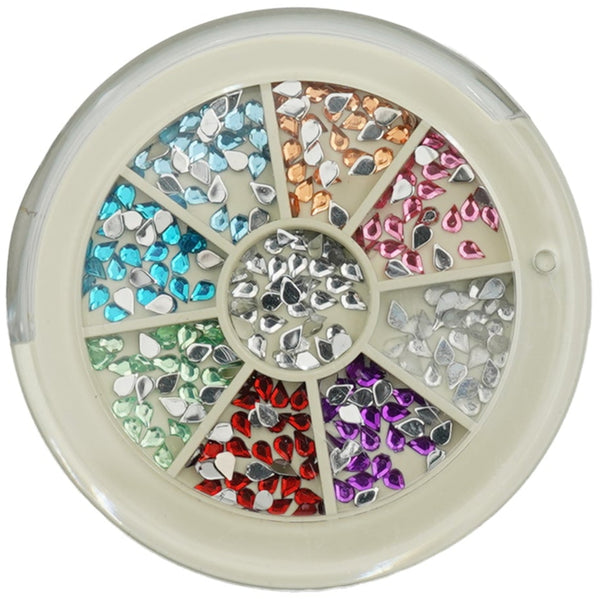 Rhinestone Carousel (250 Pieces)   Teardrop