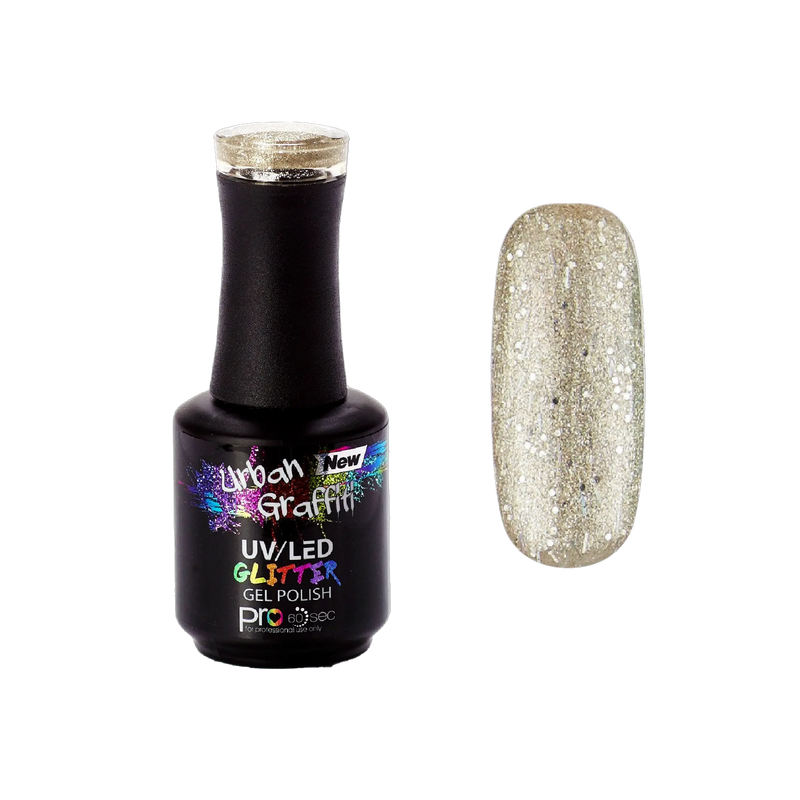 Andromeda - UGGP-A0919 Urban Graffiti Guldskimrande Gelnagellack 15ml