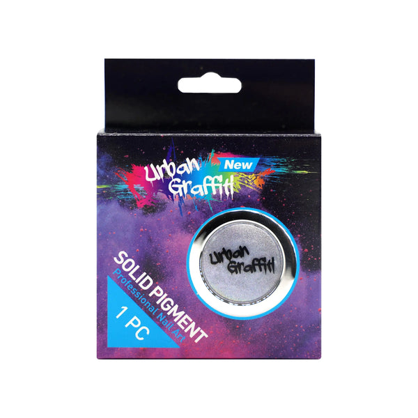 Urban Graffiti Holographic Pigment Powder (Silver/Rainbow) - LS-35   Naio Nails