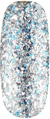 Cinders Tofflor - UGGP-A0908 Urban Graffiti Silver och Blå Glitterlack 15ml
