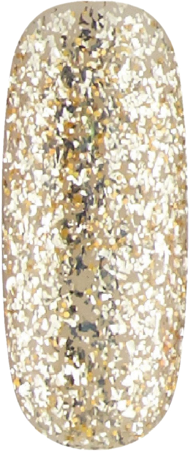 Sphinx - UGGP-A0917 Urban Graffiti - Guld Chunky Glitter Gel Nagellack - 15ml