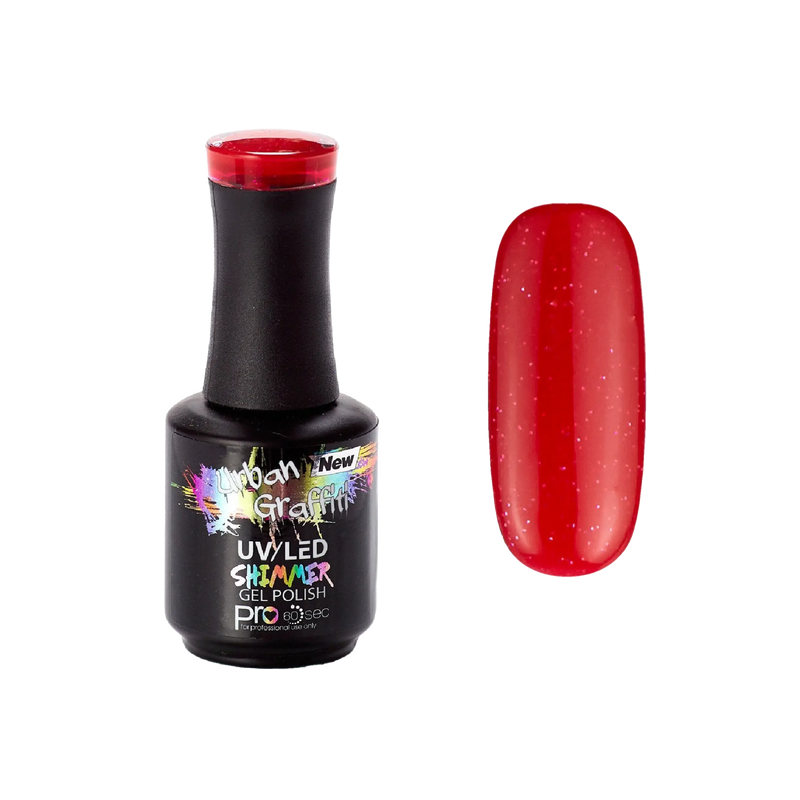 Jordgubbssorbet - UGGP-A0305 Urban Graffiti Gel Polish 15ml