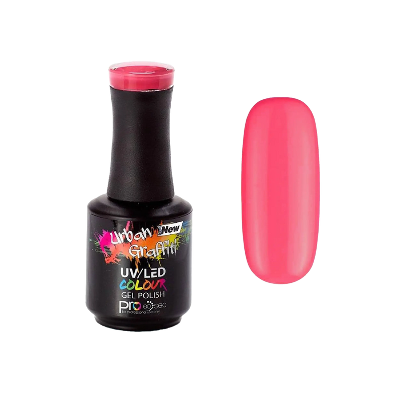 Jordgubbs Bellini - UGGP-A0701 Urban Graffiti Gel Nagellack 15ml